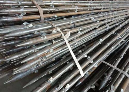 白鹭湖管理区管棚钢花管加工